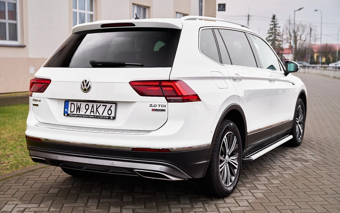 Volkswagen Tiguan Allspace cena 102900 przebieg: 197500, rok produkcji 2017 z Płock małe 704